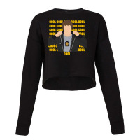 Gifts For Halloween Johnson Mustard Plug Awesome For Movie Fans 1 Cropped Sweater | Artistshot