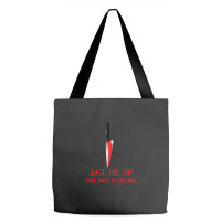 Just The Tip 1 Tote Bags | Artistshot