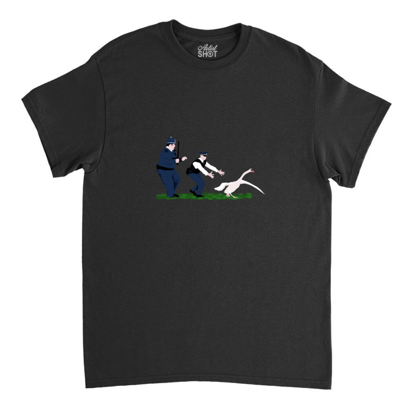 Swan Cops Classic T-shirt | Artistshot