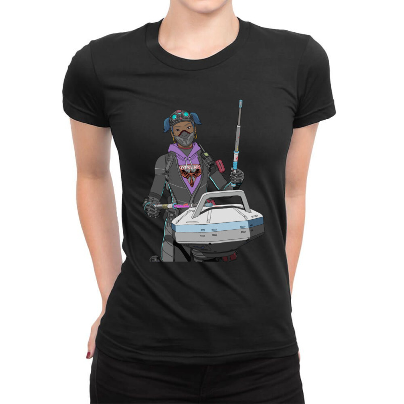 Lifeline Mischief Medic Skin Ladies Fitted T-shirt | Artistshot