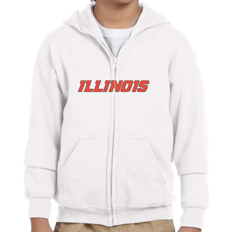 Illinois Fighting Illini Youth Zipper Hoodie by rioukiko | Artistshot