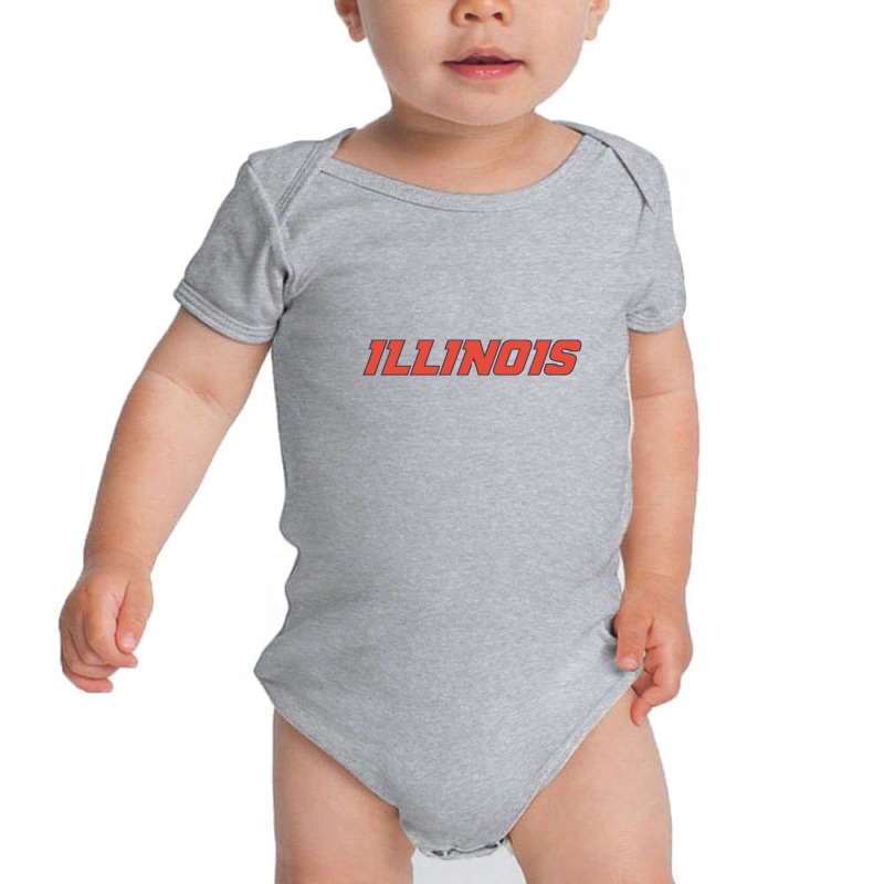 Illinois Fighting Illini Baby Bodysuit by rioukiko | Artistshot