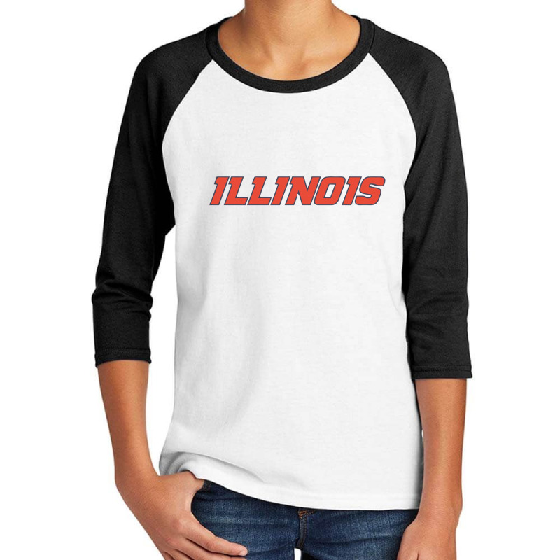 Illinois Fighting Illini Youth 3/4 Sleeve by rioukiko | Artistshot