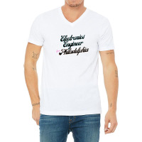 Electronics Engineer From Philadelphia 1 V-neck Tee | Artistshot