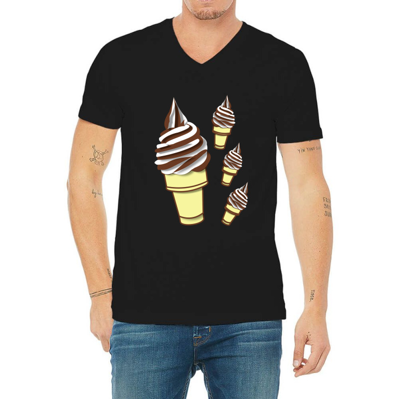 Ice Cream Addict V-Neck Tee by ririnai | Artistshot