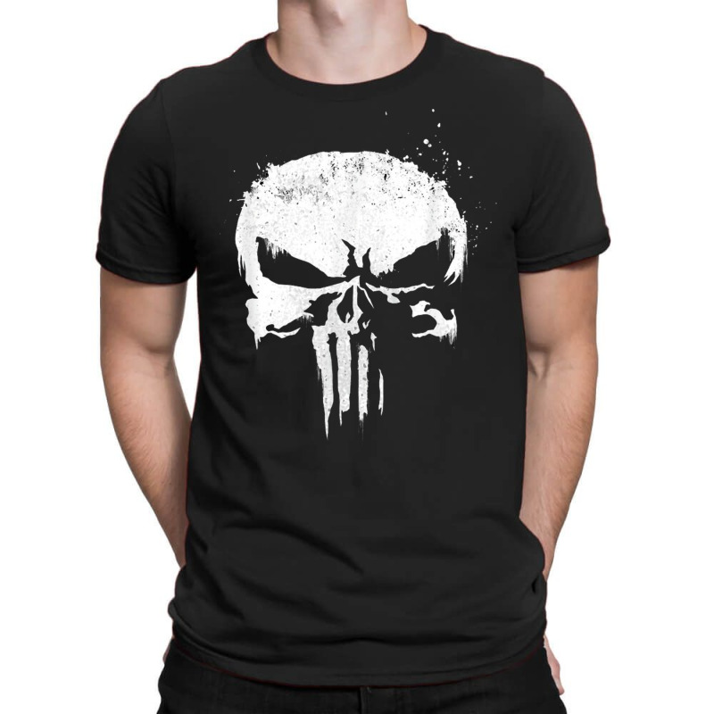 The White Skull T-Shirt by LeslyLindgren | Artistshot