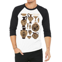 Late Minoan Ceramics 3/4 Sleeve Shirt | Artistshot