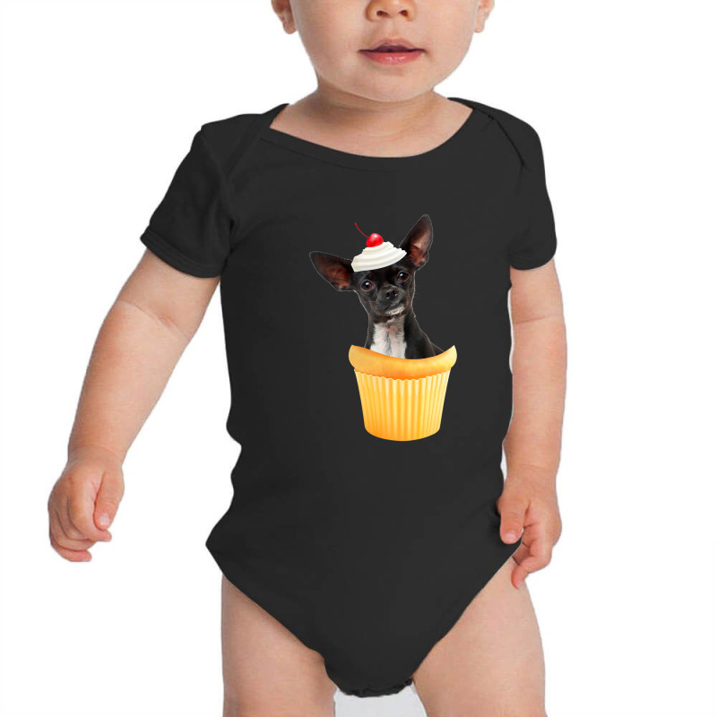 Cupcake Puppy Chihuahua Baby Bodysuit | Artistshot