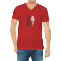 Scream Cute Horror Style Recovered Recovered V-neck Tee | Artistshot