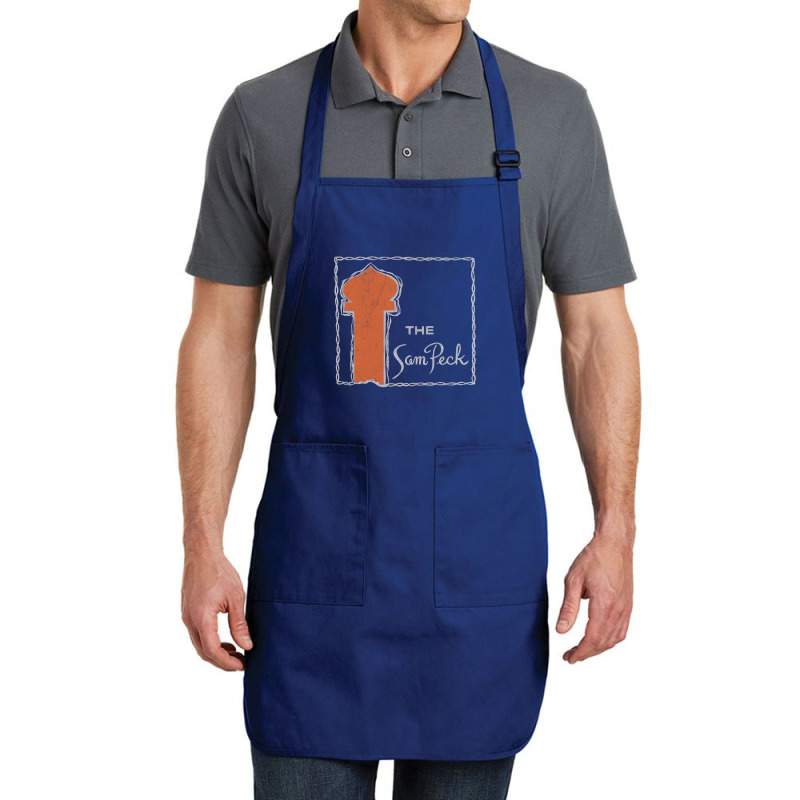 Hotel Sam Peck, Arkansas     Retro Mid Century Aesthetic Full-length Apron | Artistshot