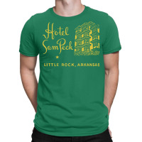 Hotel Sam Peck, Arkansas        Retro Mid Century Aesthetic T-shirt | Artistshot