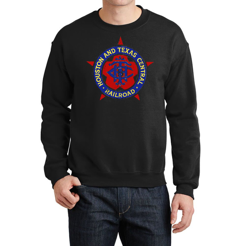 Houston And Texas Central Railroad Crewneck Sweatshirt | Artistshot