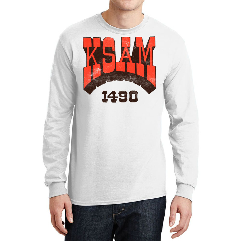 Ksam Huntsville, Tx 70s Radio Station Long Sleeve Shirts by amobeajazevi | Artistshot