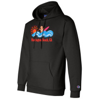 Huntington Beach, Ca   Original Retro Style Surf Beach Design Champion Hoodie | Artistshot