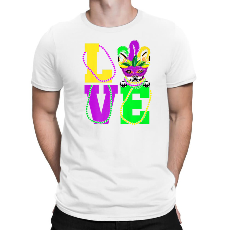 Chihuahua Love Mardi Gras New Orleans T-shirt | Artistshot