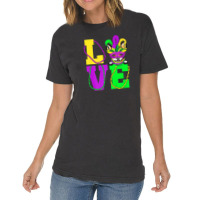 Chihuahua Love Mardi Gras New Orleans Vintage T-shirt | Artistshot