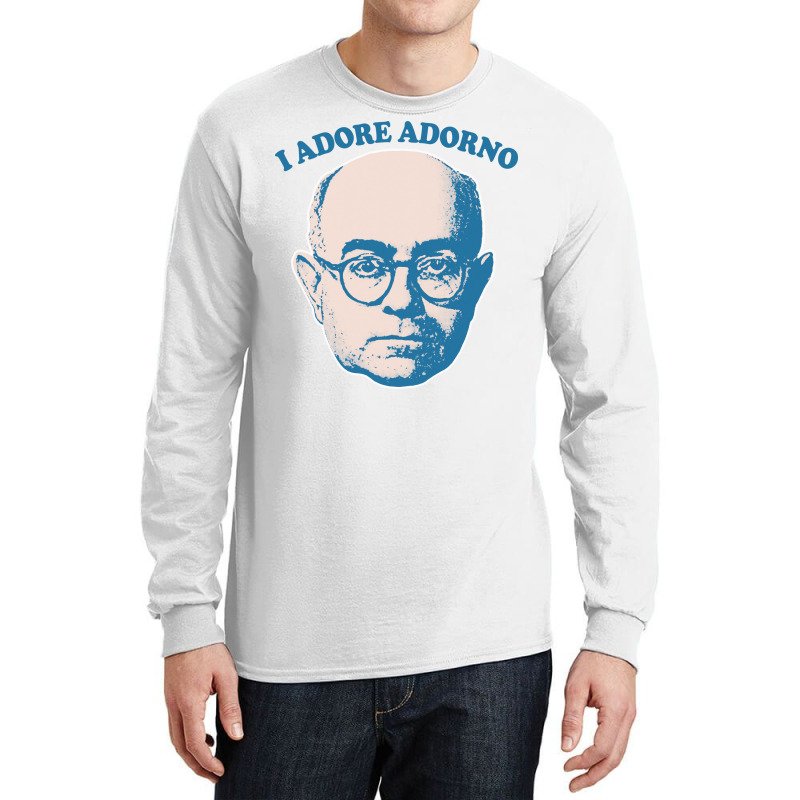 I Adore Adorno Long Sleeve Shirts | Artistshot