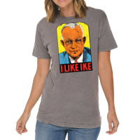 I Like Ike   Vintage Style Eisenhower Graphic Vintage T-shirt | Artistshot