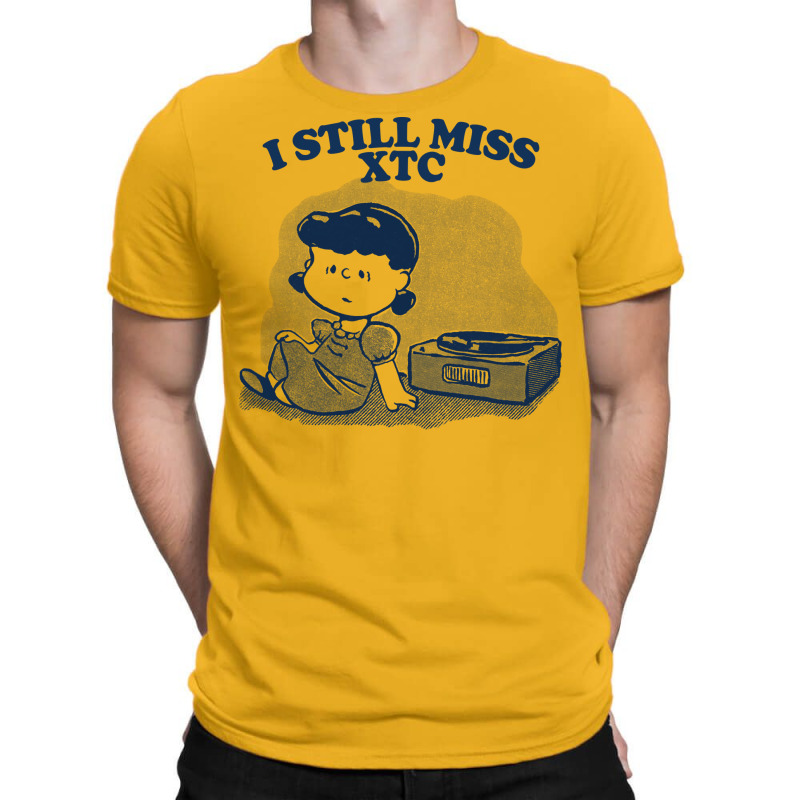 I Still Miss Xtc  ••••• Vinyl Collector Fan Design T-shirt | Artistshot