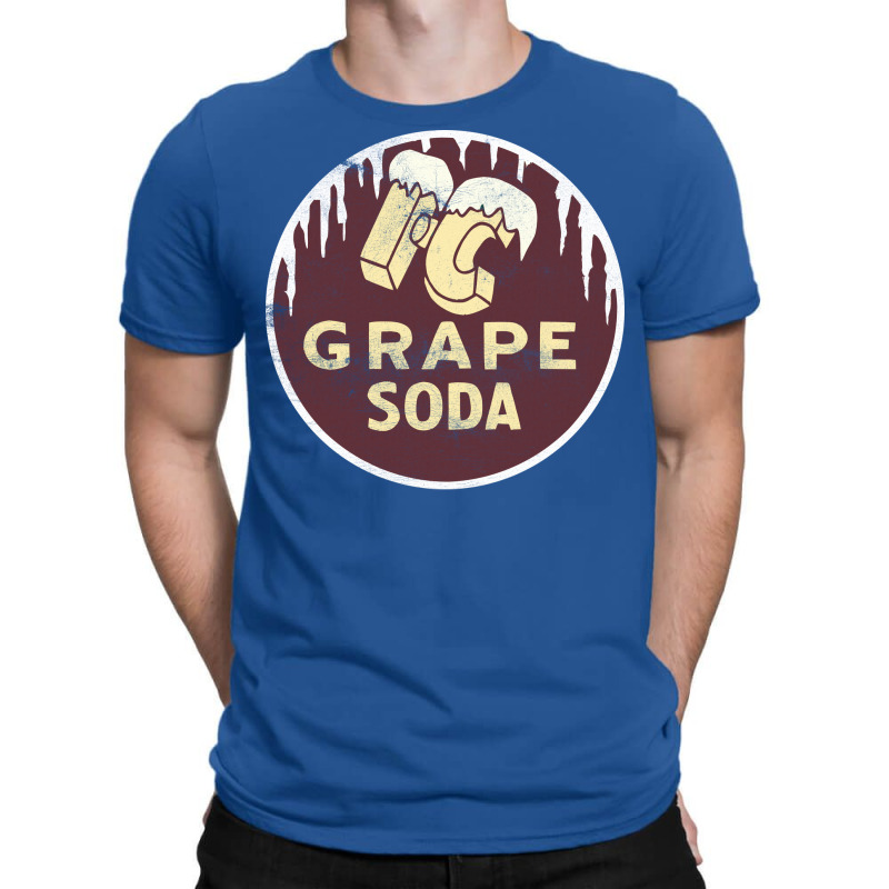 Ic Grape Soda       Vintage Faded Style Aesthetic Design T-shirt | Artistshot