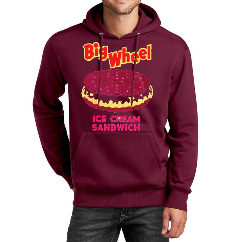 Big Wheel Ice Cream Sandwich Unisex Hoodie | Artistshot