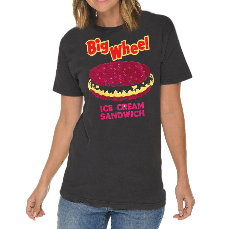 Big Wheel Ice Cream Sandwich Vintage T-shirt | Artistshot