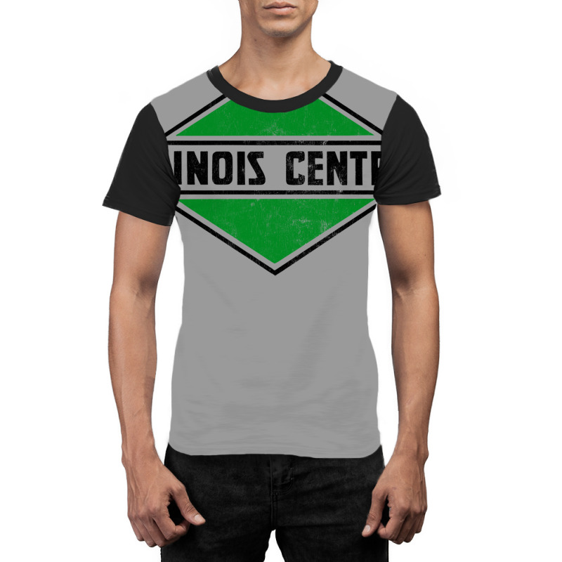 Illinois Central Railroad Graphic T-shirt | Artistshot