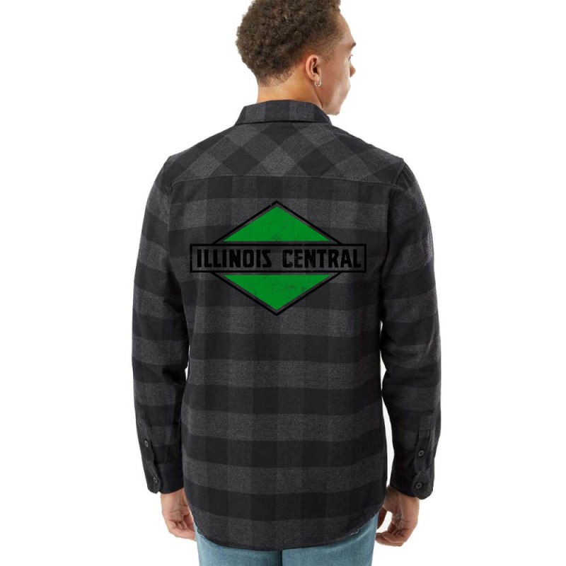 Illinois Central Railroad Flannel Shirt | Artistshot