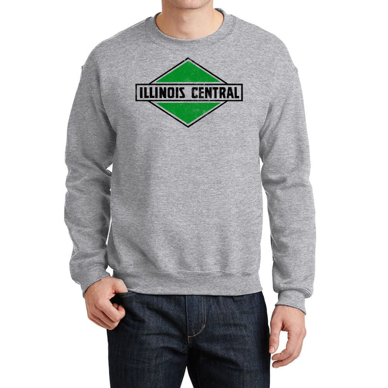 Illinois Central Railroad Crewneck Sweatshirt | Artistshot