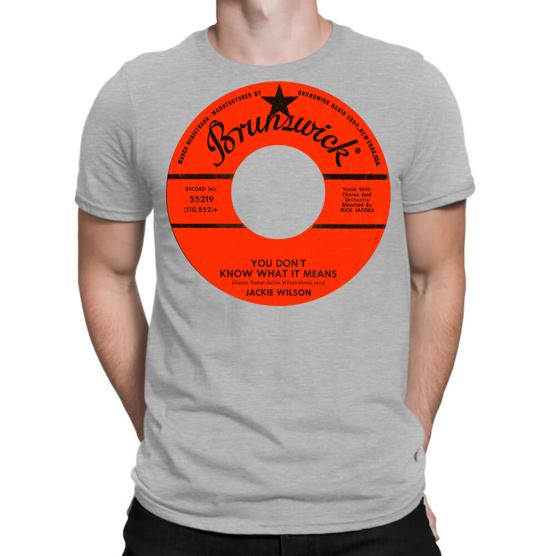 Jackie Wilson Vinyl Fan Artwork T-shirt | Artistshot