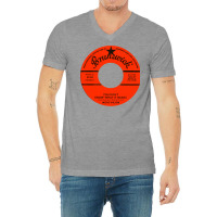 Jackie Wilson Vinyl Fan Artwork V-neck Tee | Artistshot