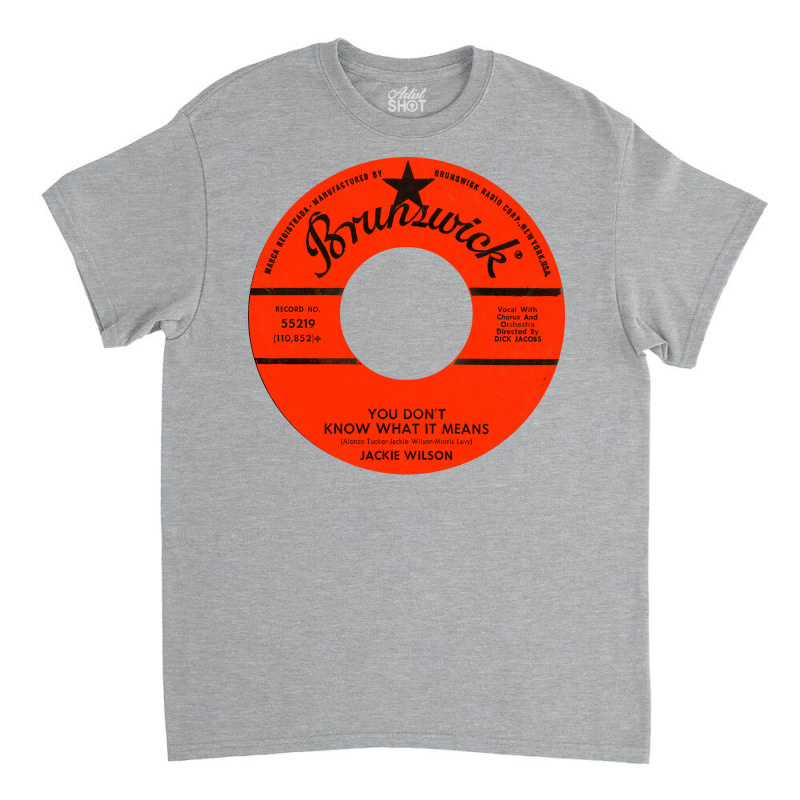 Jackie Wilson Vinyl Fan Artwork Classic T-shirt | Artistshot