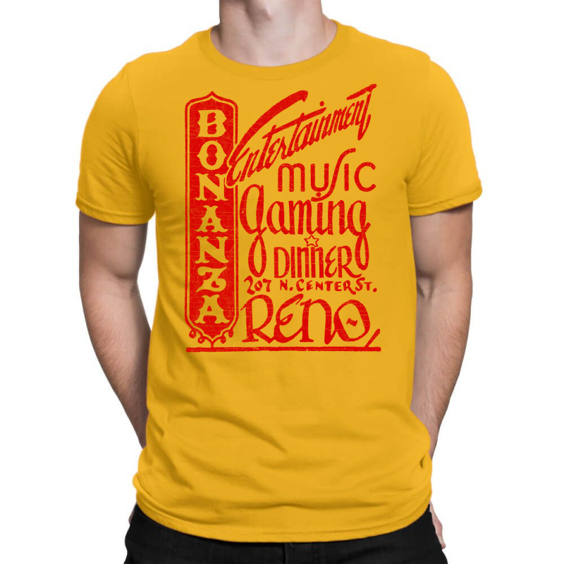 Bonanza Entertaining, Reno   Vintage 60s Diner T-shirt | Artistshot