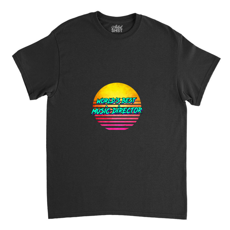 Retro 1980s Music Directing Classic T-shirt | Artistshot