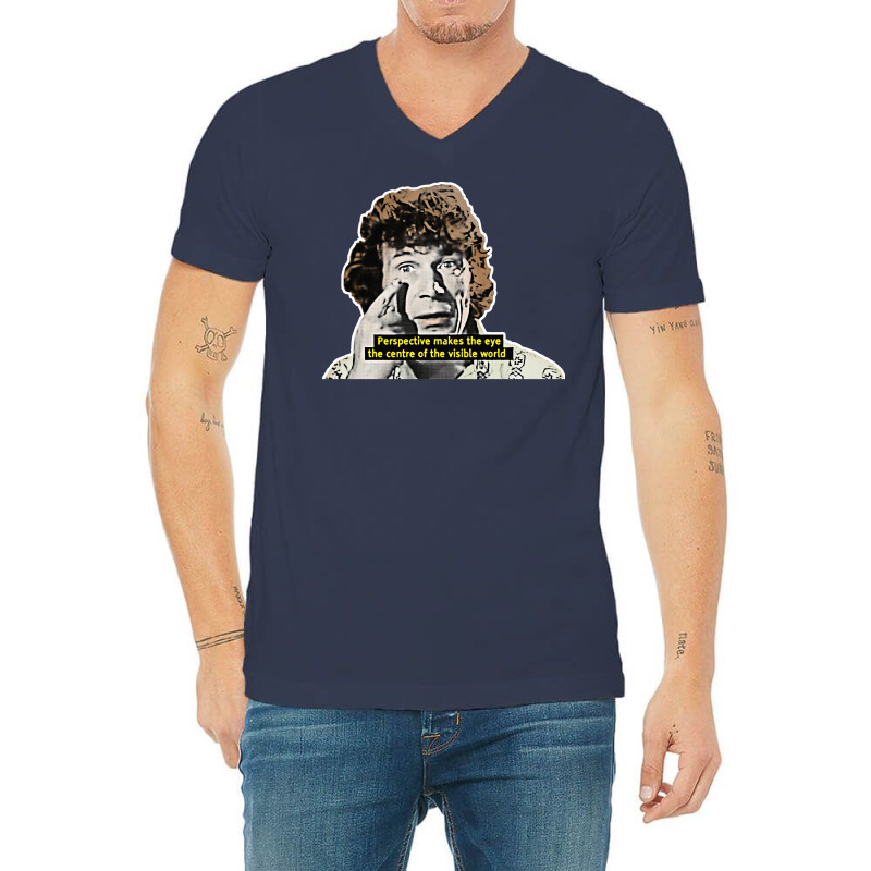 John Berger Fan Art Design (1) V-neck Tee | Artistshot