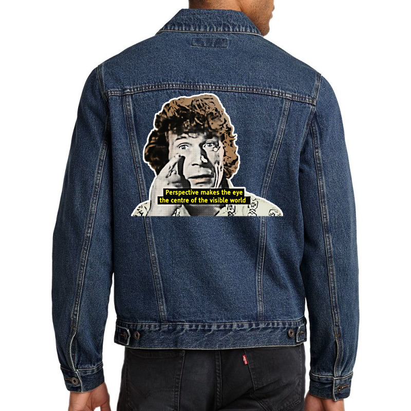 John Berger Fan Art Design (1) Men Denim Jacket | Artistshot