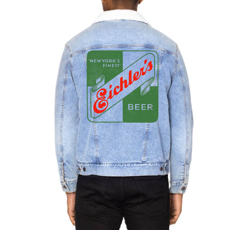 John Eichler Brewing, Ny Unisex Sherpa-lined Denim Jacket | Artistshot