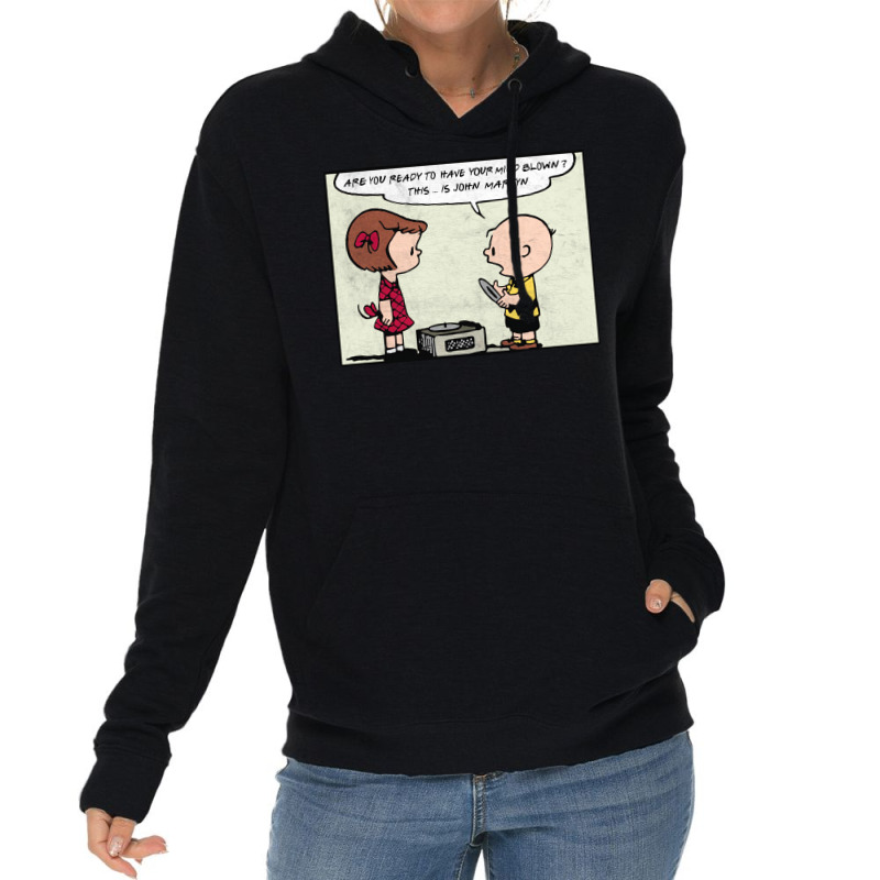 John Martyn Vinyl Lover Design Lightweight Hoodie | Artistshot