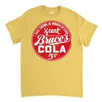 Bruce's Cola         Vintage 70s Aesthetic Classic T-shirt | Artistshot