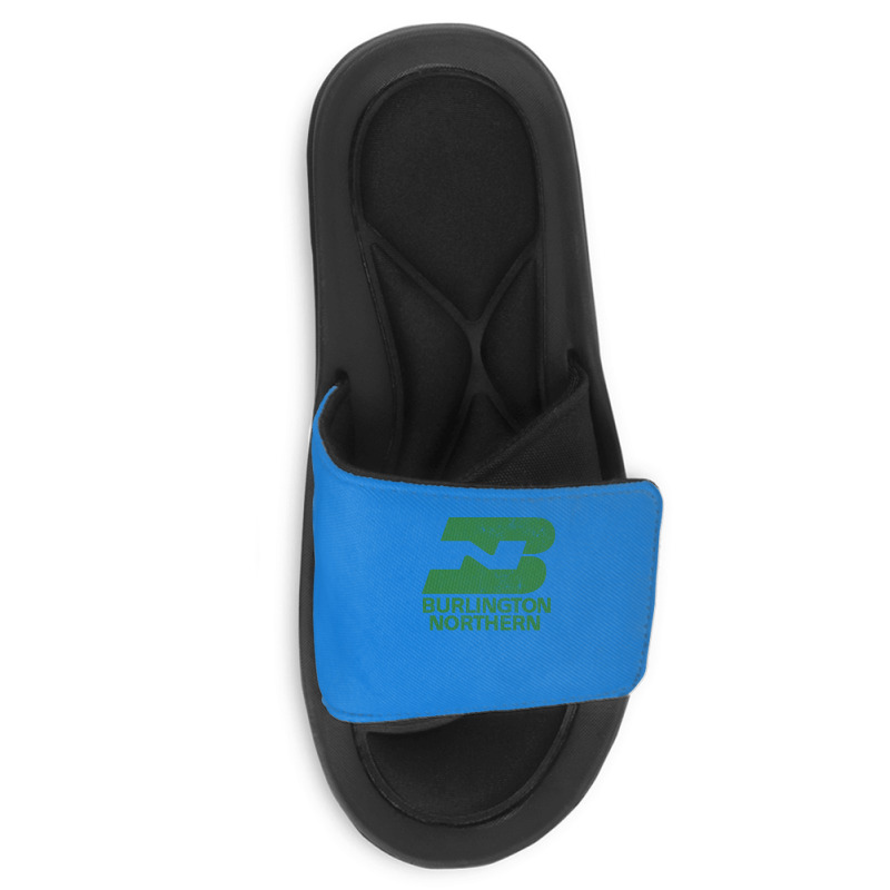 Burlington Northern Railroad Slide Sandal | Artistshot