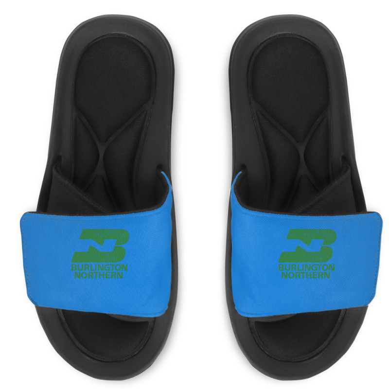 Burlington Northern Railroad Slide Sandal | Artistshot