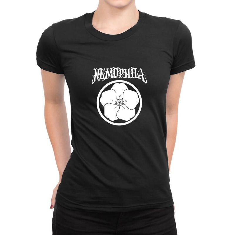 Nemophila 1 Ladies Fitted T-Shirt by ChristopherScottoLavino | Artistshot