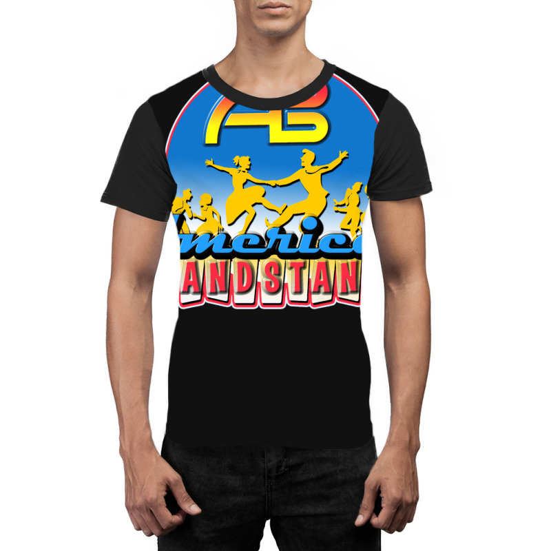 American Bandstand Graphic T-shirt by nustadtulif | Artistshot