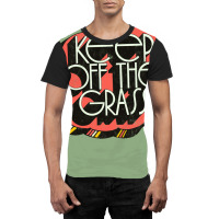 Keep Off The Grass   70s Stoner Design Graphic T-shirt | Artistshot