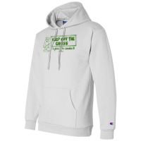 Keep Off The Grass   I Plan To Smoke It Champion Hoodie | Artistshot