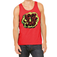 Keep Off The Grass 70s Retro Design Tank Top | Artistshot