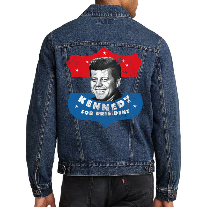 Kennedy For President Men Denim Jacket | Artistshot