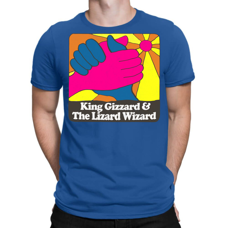 King Gizzard And The Lizard Wizard ∆ Retro Fan Art Design T-shirt | Artistshot