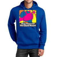 King Gizzard And The Lizard Wizard ∆ Retro Fan Art Design Unisex Hoodie | Artistshot