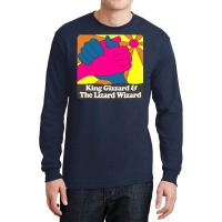 King Gizzard And The Lizard Wizard ∆ Retro Fan Art Design Long Sleeve Shirts | Artistshot